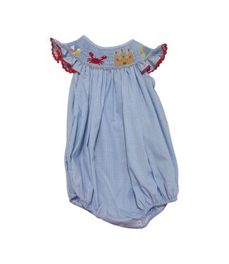 City Beautiful Smocked Beach Day Girl Bubble