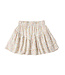Rylee & Cru Ivory Summer Garden Tiered Mini Skirt