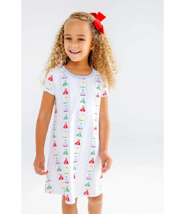 Set Sail Beale St Blue S/S Polly Play Dress