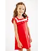 Beaufort Bonnet Richmond Red/White Darla Dress