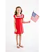 Richmond Red/White Darla Dress