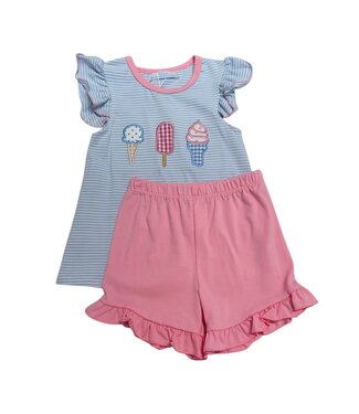 City Beautiful Ice Cream Short Set