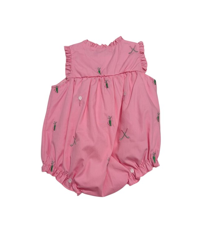 City Beautiful Pink Golf Embroidered Bubble