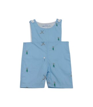 City Beautiful Blue Golf Embroidered Jon Jon