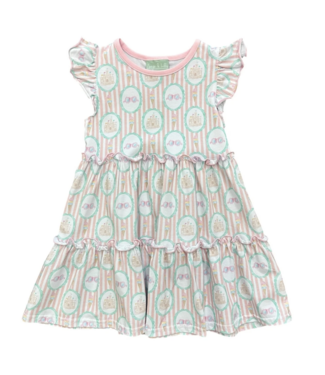Sage and Lilly Sand Castle Townes Twirl Dress