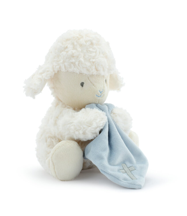 Blue Jesus Loves Me Mechanical Lamb