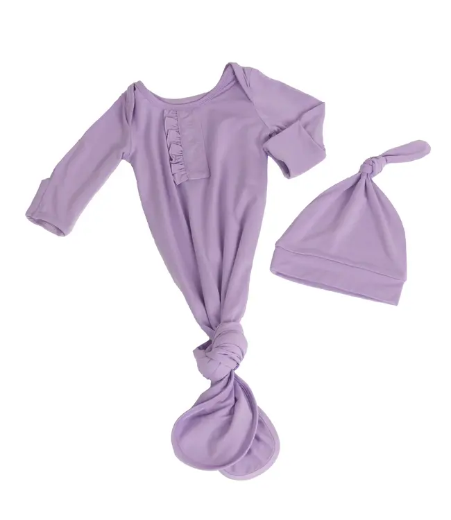 The Yellow Lamb Cinch Sack with Ruffle & Hat