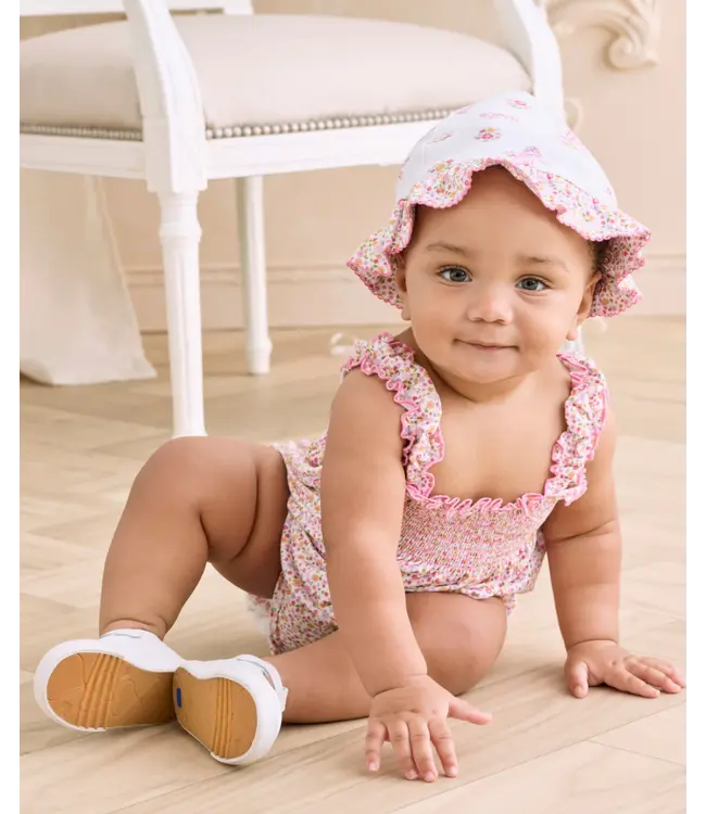 Kissy Kissy Blossoming Bows Smock Bubble