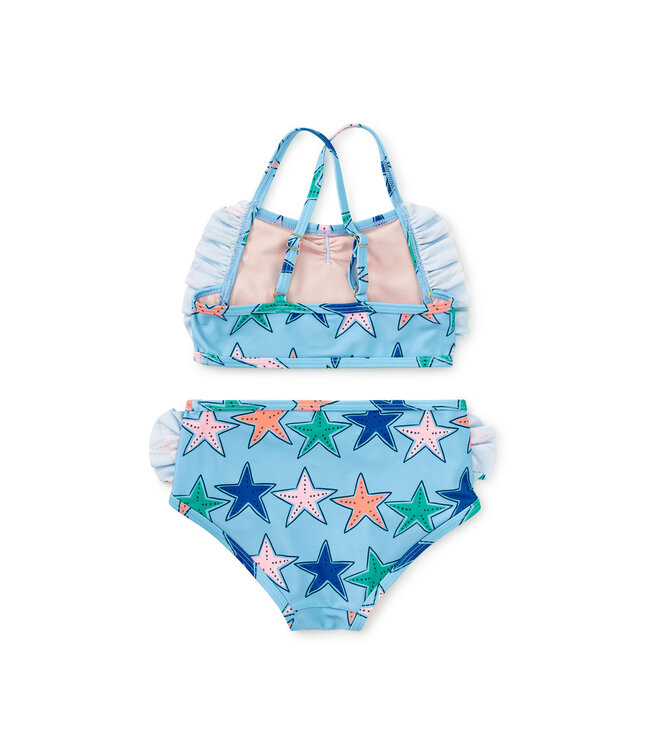 Tea Collection Starfish Ruffle 2 Piece Swim Set