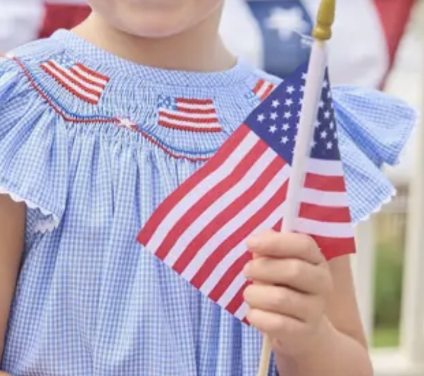 Red, White & Blue Patriotic Children’s Clothing