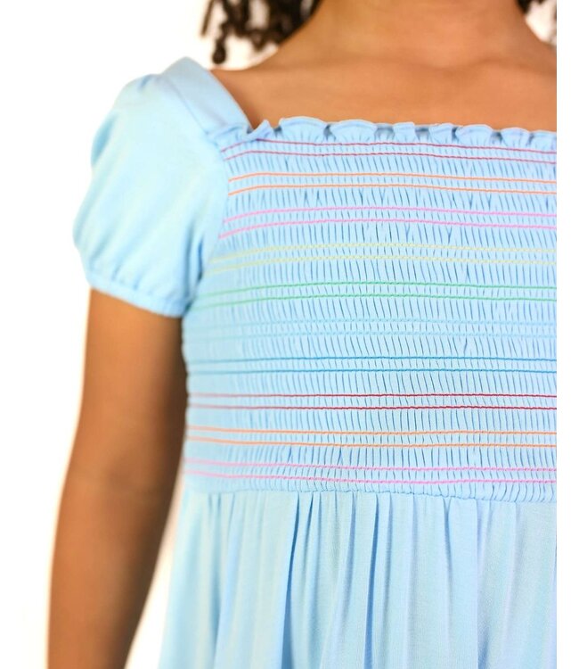 Lev Baby Jenna Smocked Bubble Twirl Dress