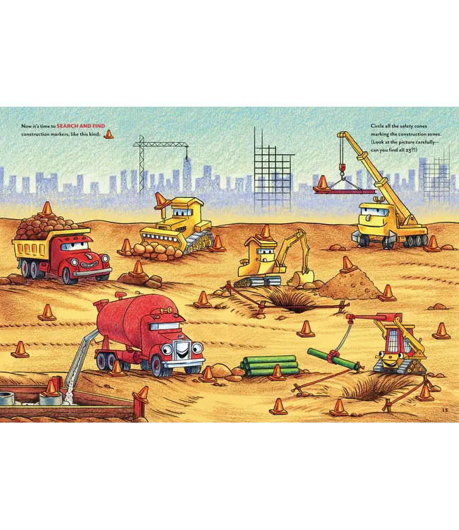 hachette book group Goodnight, Goodnight Construction Site Sticker Book
