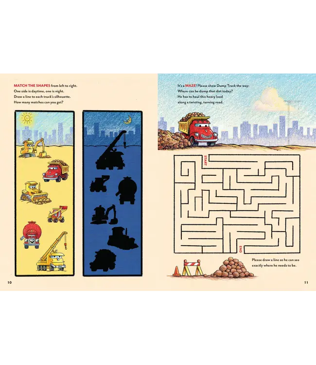 hachette book group Goodnight, Goodnight Construction Site Sticker Book