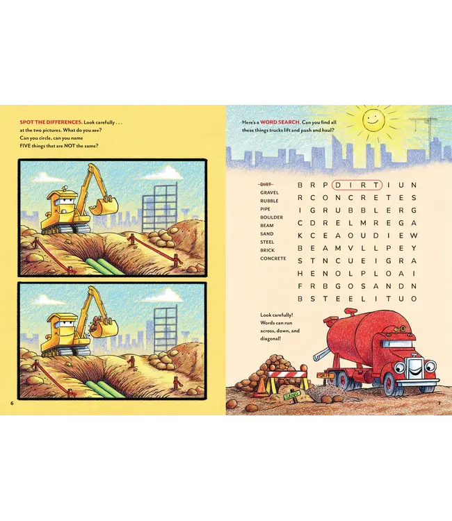hachette book group Goodnight, Goodnight Construction Site Sticker Book