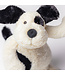 Jellycat Bashful Black/Cream Puppy Original Medium