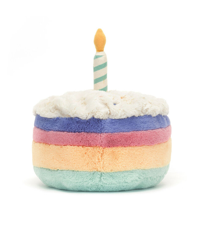 Jellycat Amuseables Rainbow Birthday Cake