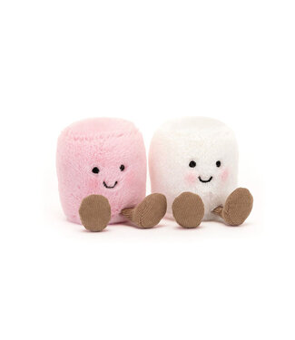 Jellycat Amuseables Pink & White Marshmallows