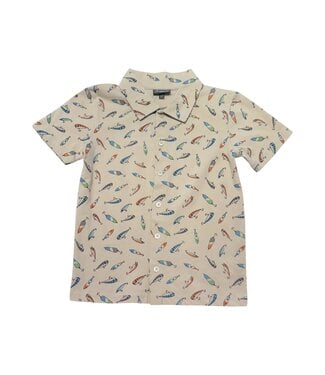 Fishing Lure Button Down Shirt