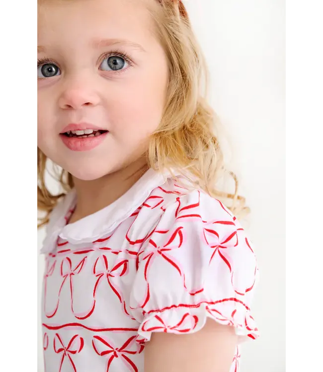 Beaufort Bonnet Birdie's Bows/White Bedford Bubble