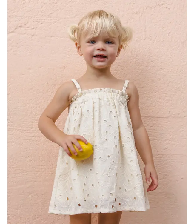 Rylee & Cru Ivory Sahara Mini Dress