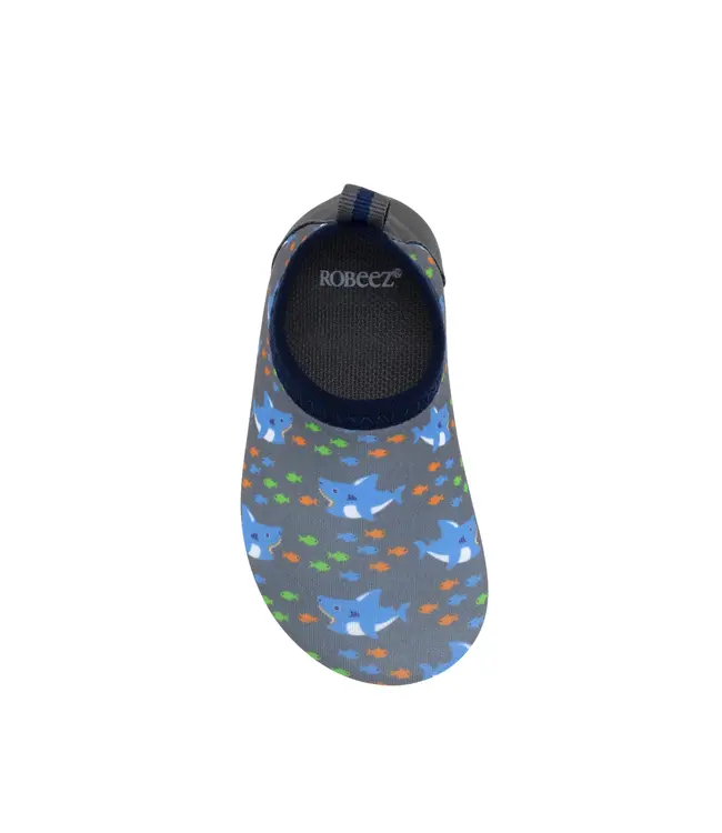 Robeez Snack Time Grey Water Shoe