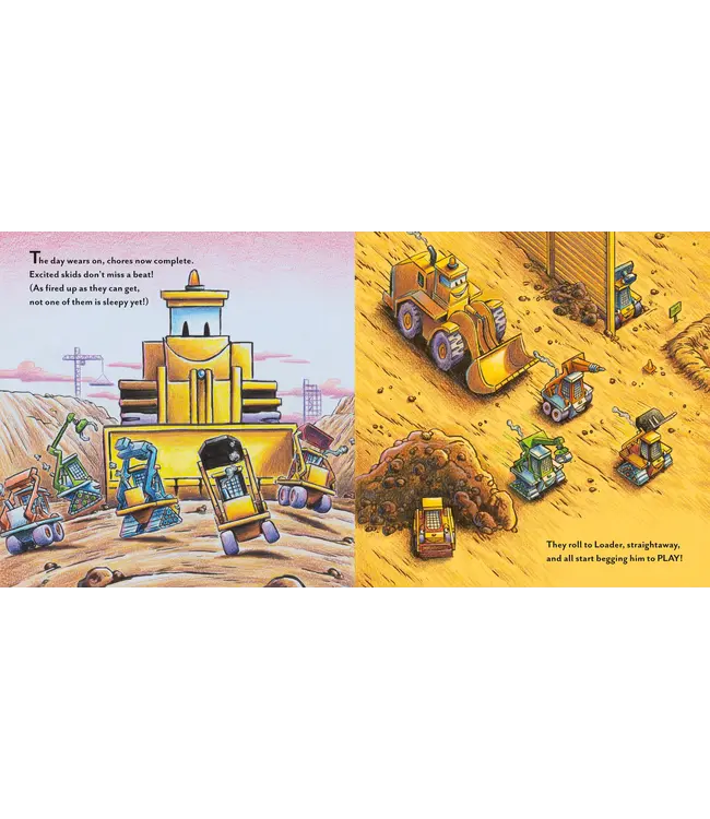 hachette book group Construction Site: Dad & His Crew Power Through!