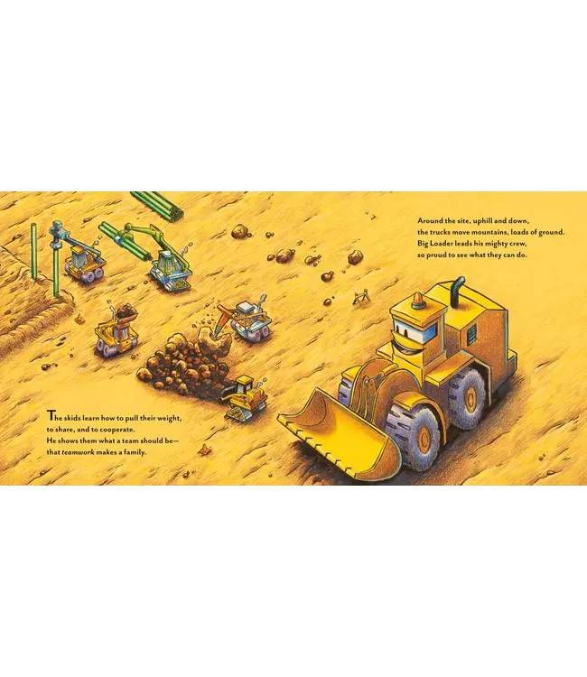 hachette book group Construction Site: Dad & His Crew Power Through!