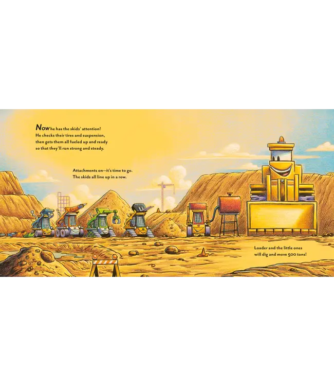 hachette book group Construction Site: Dad & His Crew Power Through!