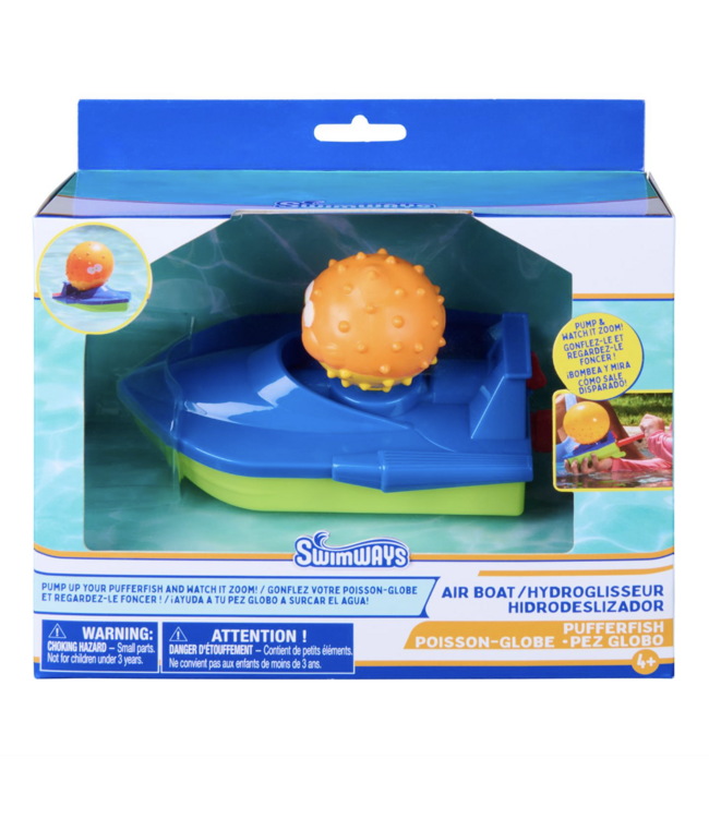 Gund Pufferfish Air Boat