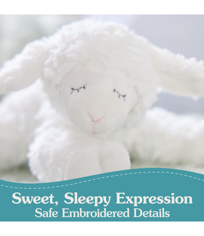 Gund Winky Lamb Plush Rattle