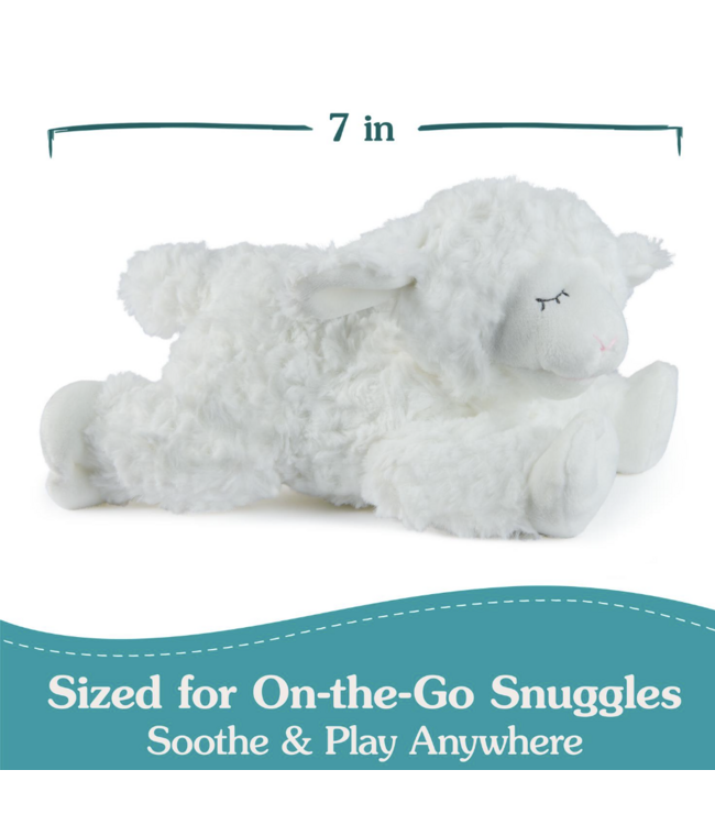 Gund Winky Lamb Plush Rattle