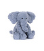 Jellycat Fuddlewuddle Elephant, Medium