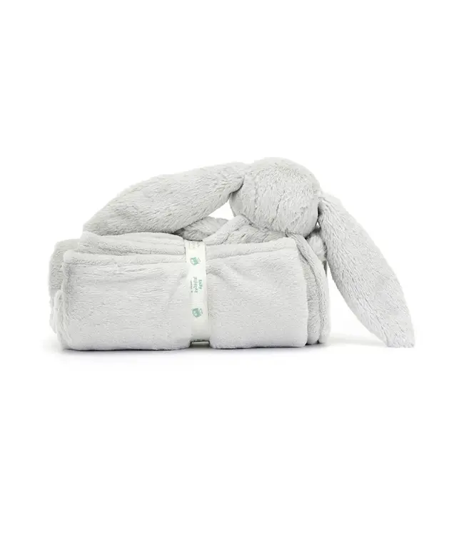 Bashful Silver Bunny Blankie