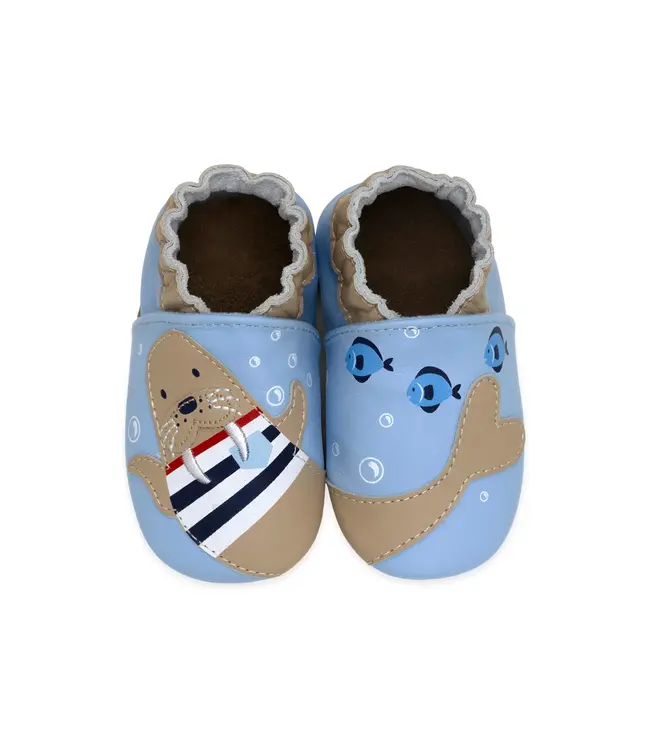 Light Blue Walrus Squad Soft Soles