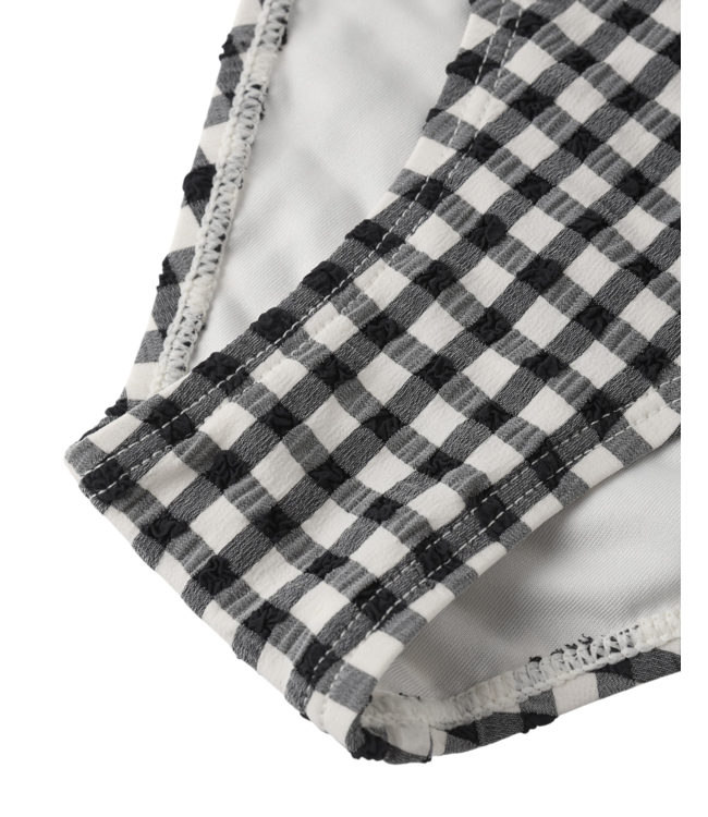 Black Gingham Cardiff Bikini Set