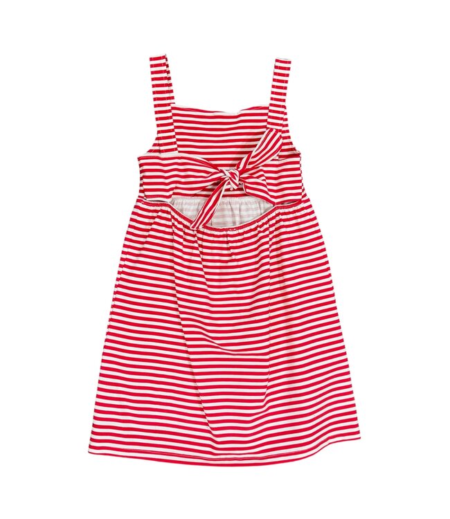 Red/White Stripe Dress
