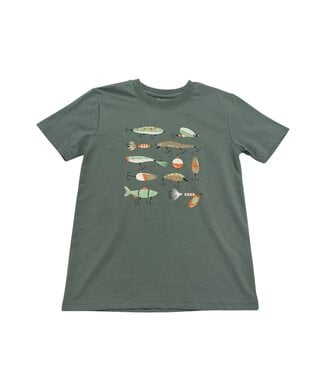 Green Fishing Lure Tee