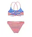 Feather 4 Arrow True Red Stars & Stripes Waverly Reversible Bikini