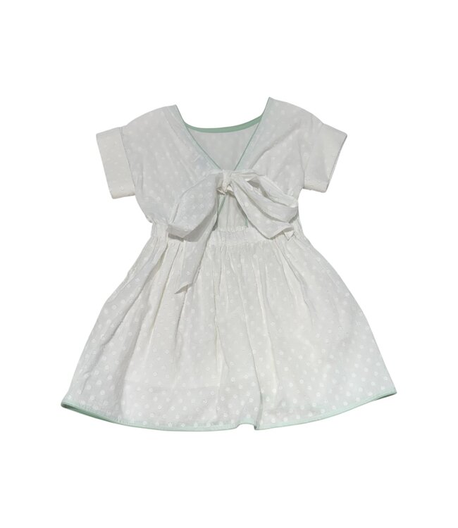Swiss Dot Bow Back Dress