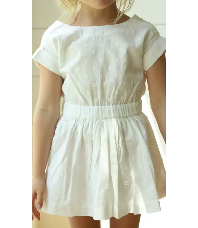 Swiss Dot Bow Back Dress