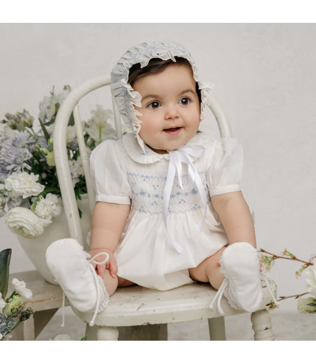 Ivory Heritage Bleu Romper