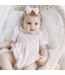 Feltman Brothers Pink Dainty Smocked Floral Romper