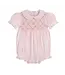 Feltman Brothers Pink Dainty Smocked Floral Romper