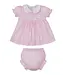 Pink CLB Summer Smocked Woven Dress Set