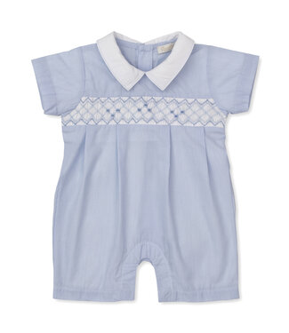 Kissy Kissy Lt. Blue CLB Summer Short Play Romper