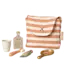 Toothbrush Set in Bag, Mouse - Coral Stripe