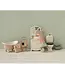 Toothbrush Set in Bag, Mouse - Coral Stripe