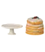 Party Cake & Cake Stand, Mouse - Off White