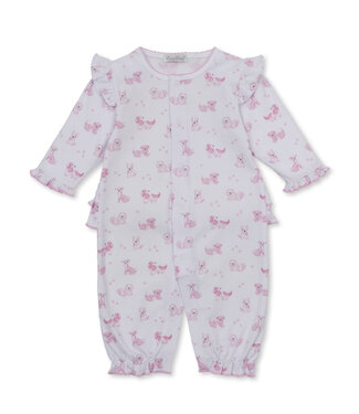 Kissy Kissy Pink Puppy Paws Playsuit