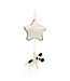 Jellycat Bashful Black & Cream Puppy Musical Pull